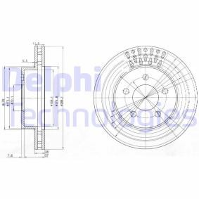 Compre Disco de travão da DELPHI BG3846 a um preço baixo por 52,14 €