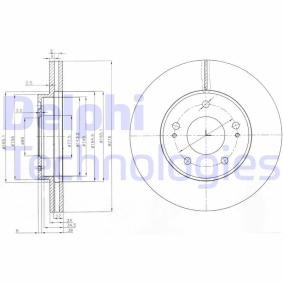 Compre Disco de travão da DELPHI BG3848 a um preço baixo por 38,32 €