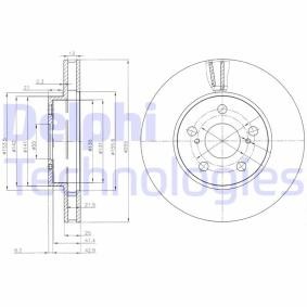 Comprar Disco de freno de DELPHI BG3850 a bajo precio de 27,41 €