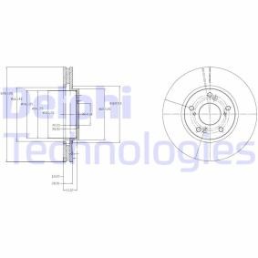 Compre Disco de travão da DELPHI BG3851 a um preço baixo por 85,93 €