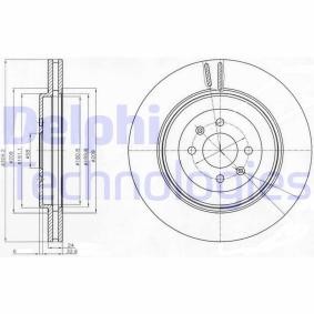 Comprar Disco de freno de DELPHI BG3854 a bajo precio de 73,32 €