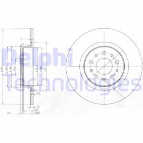 Comprar Disco de freno de DELPHI BG3857 a bajo precio de 27,89 €