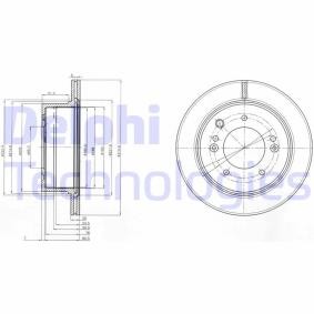 Compre Disco de travão da DELPHI BG3859 a um preço baixo por 48,03 €