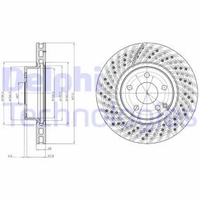 Köp Bromsskiva av DELPHI BG3882 till det låga priset 618,37 kr