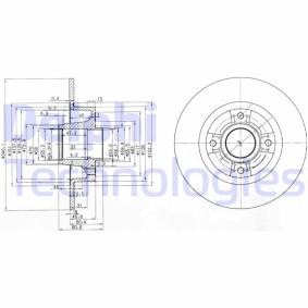 Bremsscheibe BG3888 von DELPHI günstig für 48,81 € online kaufen