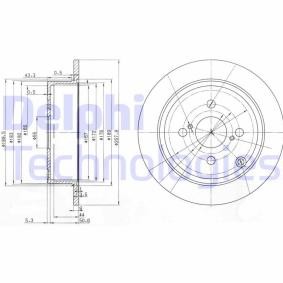 Compre Disco de travão da DELPHI BG3889 a um preço baixo por 24,05 €