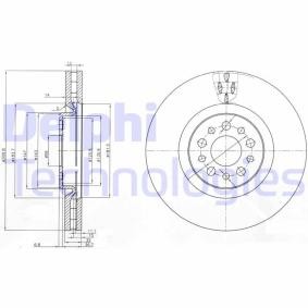 Compre Disco de travão da DELPHI BG3898 a um preço baixo por 62,02 €