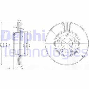 Compre Disco de travão da DELPHI BG3927 a um preço baixo por 36,74 €