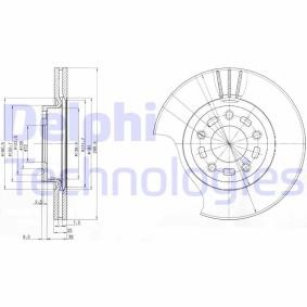 Compre Disco de travão da DELPHI BG3928 a um preço baixo por 41,77 €