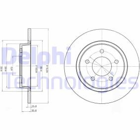 Compre Disco de travão da DELPHI BG3930 a um preço baixo por 27,65 €