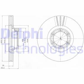 Compre Disco de travão da DELPHI BG2284 a um preço baixo por 59,38 €