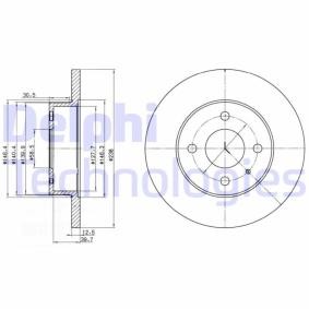 Comprar Disco de freno de DELPHI BG2312 a bajo precio de 41,83 €