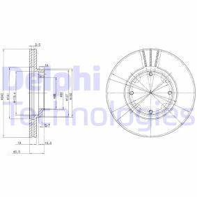 Osta Jarrulevy DELPHI:llä BG2394 edullisesti hintaan 27,00 €