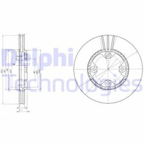Acquista Disco freno da DELPHI BG2404 a buon mercato per soli 73,78 €