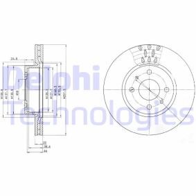 Compre Disco de travão da DELPHI BG2413 a um preço baixo por 26,38 €