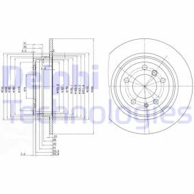 Compre Disco de travão da DELPHI BG2431 a um preço baixo por 31,79 €