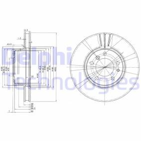 Compre Disco de travão da DELPHI BG2434 a um preço baixo por 32,50 €