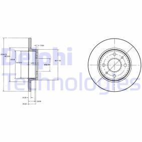 Osta Jarrulevy DELPHI:llä BG2466 edullisesti hintaan 46,11 €