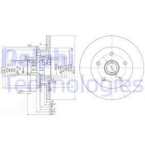 Acquista Disco freno da DELPHI BG2468 a buon mercato per soli 39,21 €