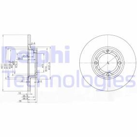 Acquista Disco freno da DELPHI BG2533 a buon mercato per soli 22,52 €