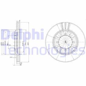 Achetez des Disque de frein DELPHI BG2628 à prix pour 29,02 €