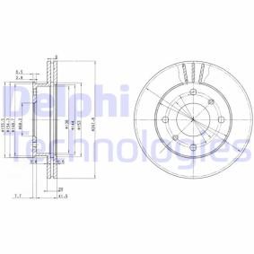 Compre Disco de travão da DELPHI BG2632 a um preço baixo por 23,84 €