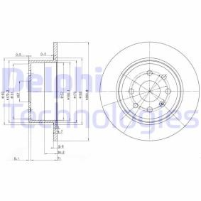Compre Disco de travão da DELPHI BG2637 a um preço baixo por 28,88 €