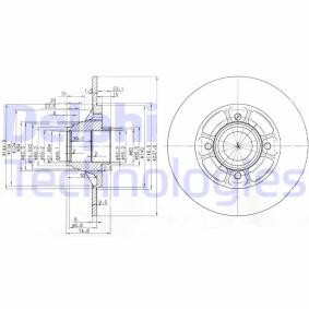 Compre Disco de travão da DELPHI BG2638 a um preço baixo por 21,92 €