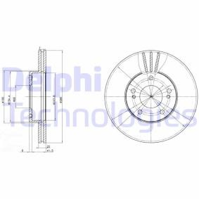 Compre Disco de travão da DELPHI BG2682 a um preço baixo por 34,02 €