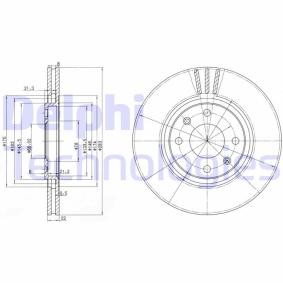 Compre Disco de travão da DELPHI BG2690 a um preço baixo por 34,00 €