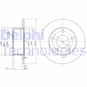Bremsscheibe BG2746 für SUPERB (3V3) für 21,90 CHF