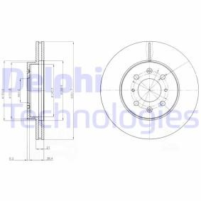 Compre Disco de travão da DELPHI BG2759 a um preço baixo por 31,75 €
