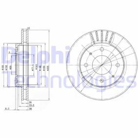 Compre Disco de travão da DELPHI BG2763 a um preço baixo por 28,14 €