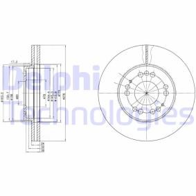 Bremsscheibe von DELPHI