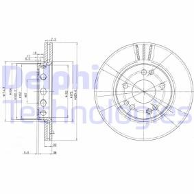 Köp Bromsskiva av DELPHI BG2771 till det låga priset 976,72 kr