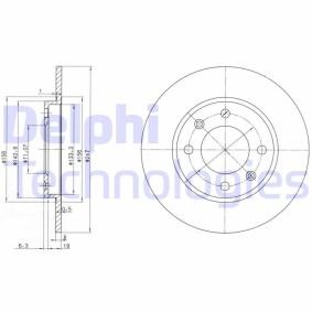 Compre Disco de travão da DELPHI BG2800 a um preço baixo por 20,98 €