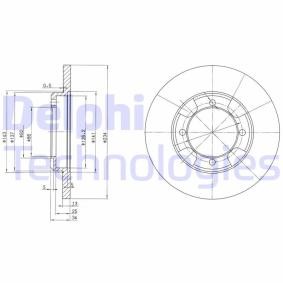 Compre Disco de travão da DELPHI BG2807 a um preço baixo por 14,74 €