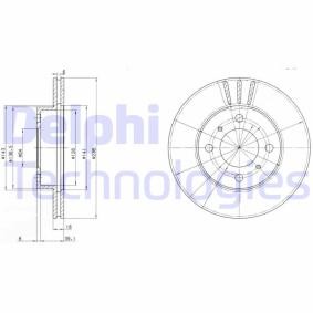 Compre Disco de travão da DELPHI BG2810 a um preço baixo por 22,58 €