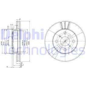 Comprar Disco de freno de DELPHI BG2835 a bajo precio de 82,65 €