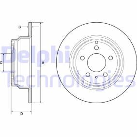 Compre Disco de travão da DELPHI BG2842 a um preço baixo por 31,19 €