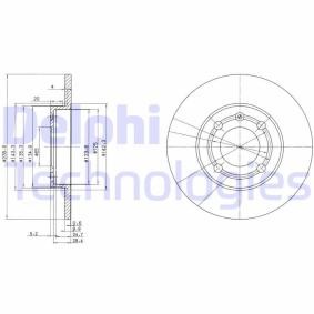 Compre Disco de travão da DELPHI BG2911 a um preço baixo por 21,30 €