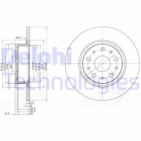 Compre Disco de travão da DELPHI BG3076 a um preço baixo por 29,16 €