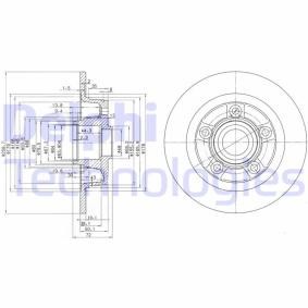Acquista Disco freno da DELPHI BG3086 a buon mercato per soli 66,50 €