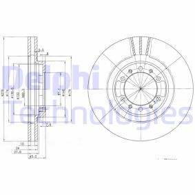 Compre Disco de travão da DELPHI BG3099 a um preço baixo por 37,56 €