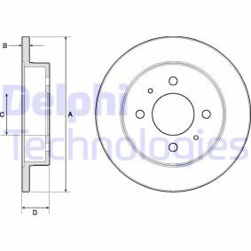 Compre Disco de travão da DELPHI BG3112 a um preço baixo por 41,16 €