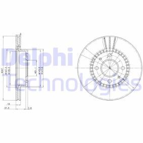 Comprar Disco de freno de DELPHI BG3134 a bajo precio de 26,76 €