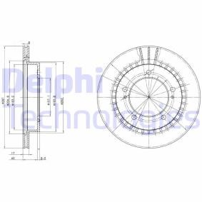 Compre Disco de travão da DELPHI BG3158 a um preço baixo por 29,53 €