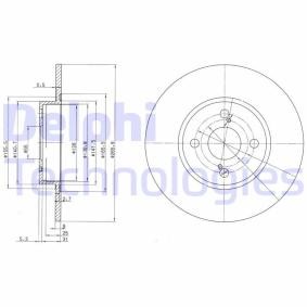 Compre Disco de travão da DELPHI BG3186 a um preço baixo por 23,86 €