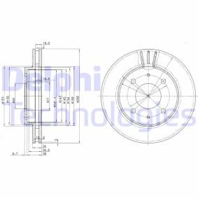 Compre Disco de travão da DELPHI BG3202 a um preço baixo por 28,88 €
