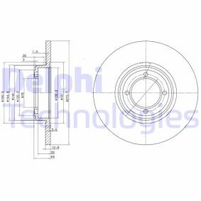 Comprar Disco de freno de DELPHI BG2114 a bajo precio de 22,31 €